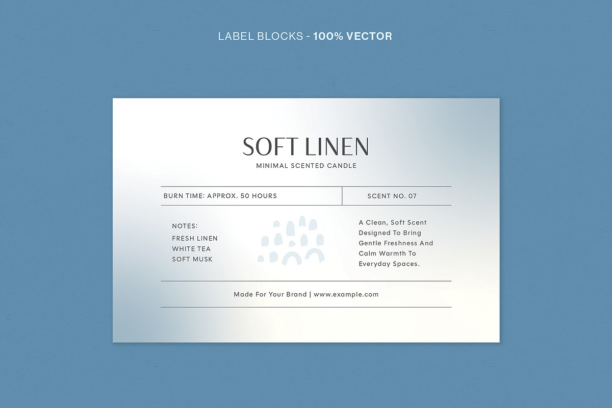 Product Label Template Set, a Stationery Template by BrandPacks (Photo 4 of 14)