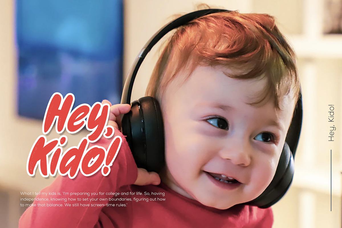 Gweneth - Playful Children Typeface preview 8