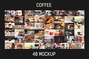 48 Coffee Mockup, a Cups & Container Mockup by Walentin (Thumbnail 1 of 50)