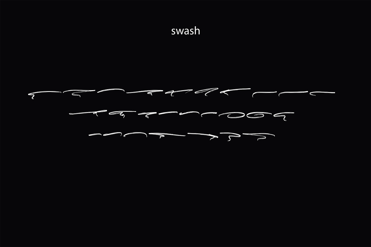 Soraya Brush Font preview 6