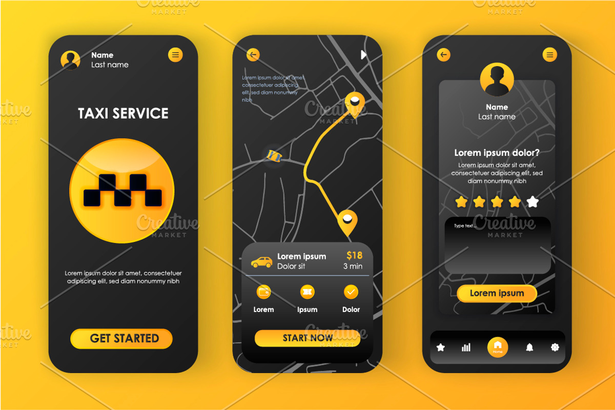 Unique Mobile App UI Kit, an App Template by alexdndz (Photo 36 of 36)