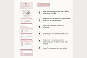Systeme.io Blush Link in Bio, a Landing Page Template by Hayley's Digital Hub (Thumbnail 7 of 10)