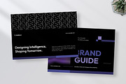 Tech AI Brand Guideline Brochure, a Branding & Logo Template by twinstd (Thumbnail 6 of 6)