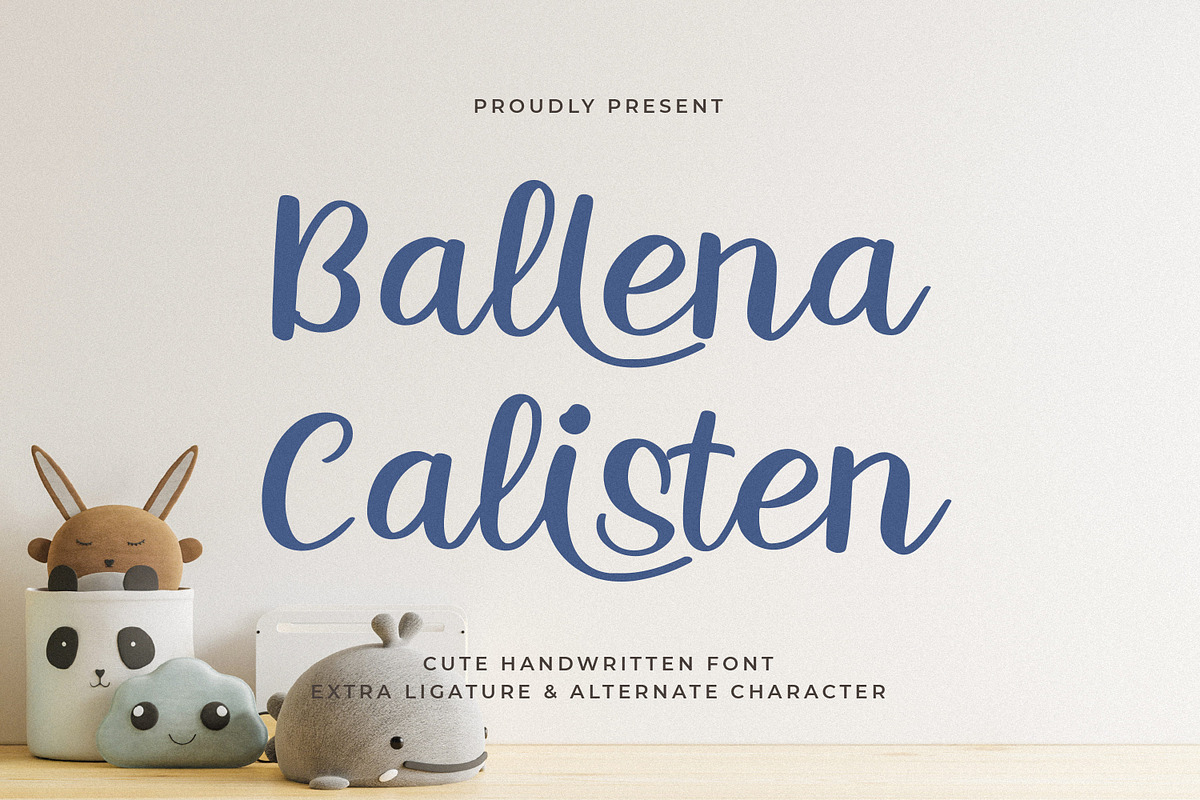Ballena Calisten, a Handwritten Font by Goresan Studio (Photo 1 of 15)