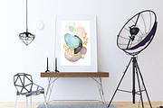 Abstract Watercolor and gold shapes, an Object Graphic by SimpleWishesArt (Thumbnail 6 of 13)