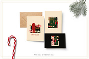 Abstract Christmas Set, an Illustration by All This Concept (Thumbnail 5 of 10)