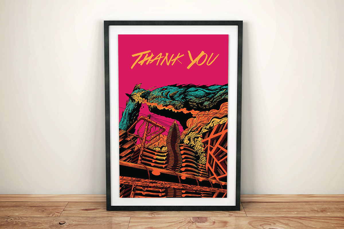 13 Hand Drawn Indie Music Flyers, a Flyer Template by ashenterprise (Photo 16 of 16)