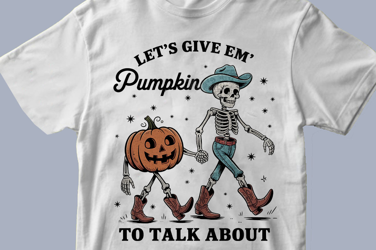 Pumpkin to Talk About Skeleton PNG, a Graphic by olgasallom (Photo 3 of 3)