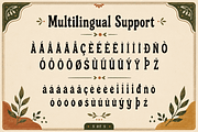 Verdella - Retro Display Font, a Serif Font by overlaytemplates (Thumbnail 5 of 5)
