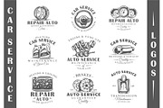 18 Car Service Logos Templates, a Branding & Logo Template by Art Design (Thumbnail 3 of 26)