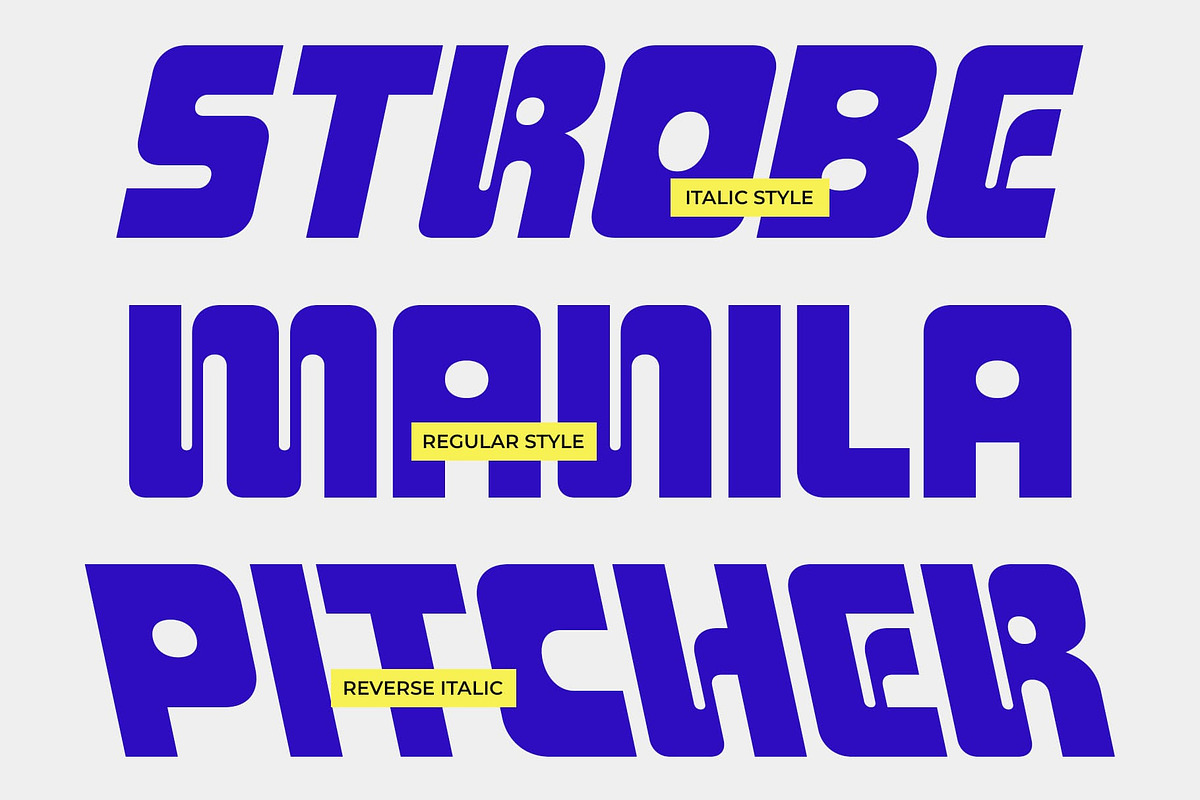 CS Randy – Bold Display Font, a Sans Serif Font by Craft Supply Co. (Photo 4 of 8)