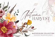 Fragrant Harvest - Fall Clipart, an Illustration by The Autumn Rabbit Ltd (Thumbnail 5 of 11)
