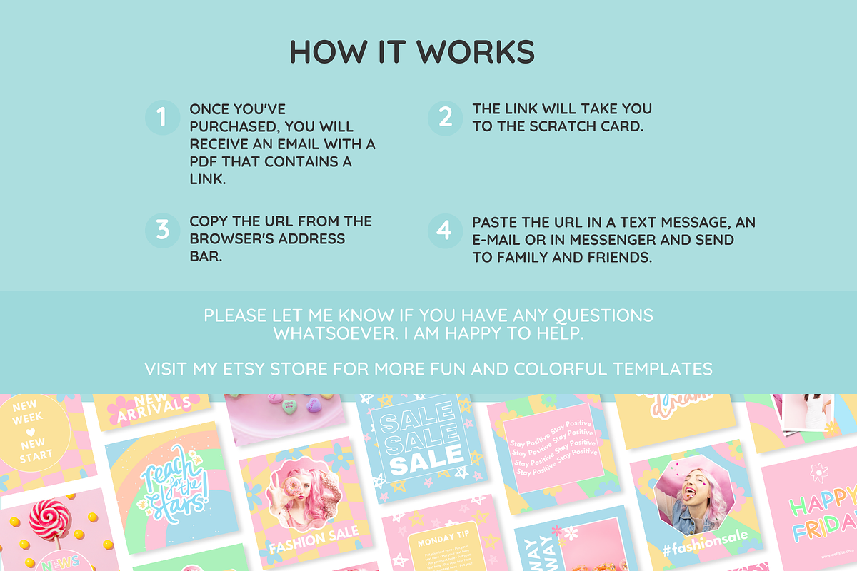 Boy Gender Reveal Scratch Card, an Email Template by SunshineStudioBoutique (Photo 8 of 8)