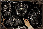 MoonFlora-Witch illustration, an Illustration by Moonflora (Thumbnail 3 of 11)