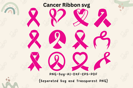 Breast Cancer Awareness Ribbon Svg, an Object Graphic by Cheerful World