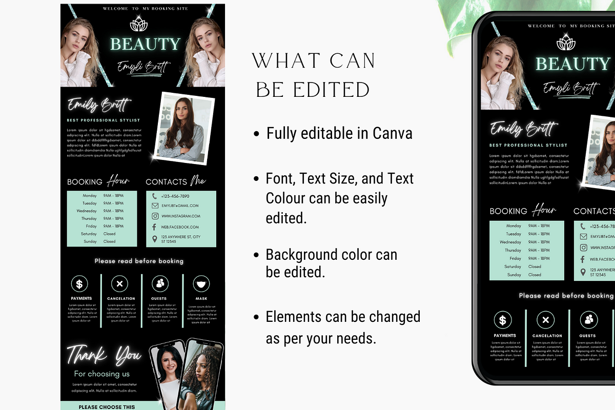 Acuity Scheduling Template, a Templates & Theme by TimCanvaTemplate (Photo 3 of 5)