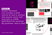 Streetwear Font Wavy Halftone Effect, a Sans Serif Font by Jeffry Macpherson Visuals (Thumbnail 4 of 9)