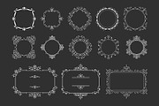 210 hand drawn frames & borders, a Decorative Illustration by Anatartan Design (Thumbnail 9 of 11)