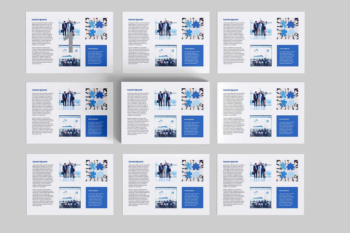 Landscape Flyer Mockup - 16 views, a Books & Magazine Mockup by Illusiongraphic (Photo 3 of 21)