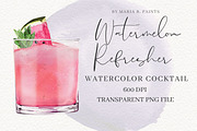 Watercolor Cocktail Illustration Set, an Illustration by Maria B. Paints (Thumbnail 21 of 33)
