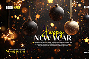 Happy New Year Template Bundle, a Social Media Template by gstudiovect21 (Thumbnail 5 of 16)