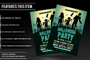 Halloween Party Flyer - PSD Template, a Flyer Template by designblends@gmail.com (Thumbnail 2 of 3)