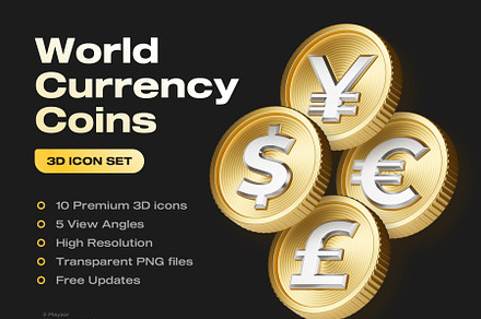 World Currency Symbols, an Icon by Playzor