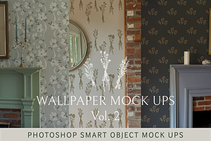 Wallpaper Mock up Vol. 2