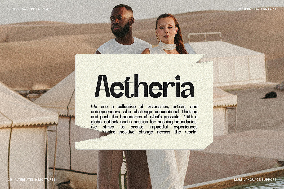 SLTF Refugio - Modern Grotesk Font, a Sans Serif Font by SilverStag Type Foundry (Photo 19 of 30)