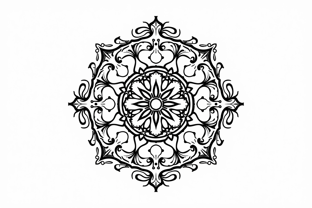 8 Mandala Cut Files Pack, an Illustration by Amazin_art (Photo 8 of 9)