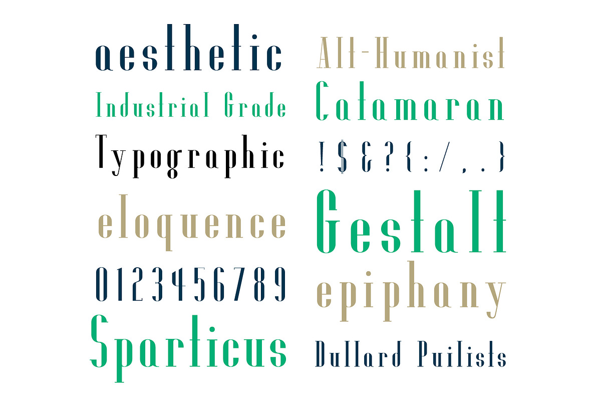 A La Mode, a Font by Loudoun Design Co. (Photo 4 of 5)