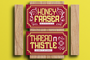 Bold Frame Vintage Font, a Font by PutraCetol Studio (Thumbnail 4 of 5)