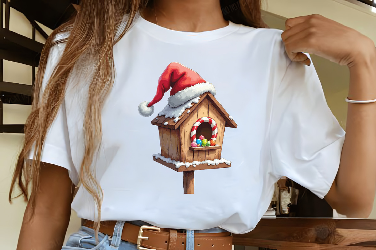 Christmas Bird House Clipart Bundle, an Illustration by CrexoraLab (Photo 4 of 5)