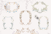 WINTER FLORALS watercolor set, a Decorative Illustration by Yuliia Lashevska (Thumbnail 5 of 12)