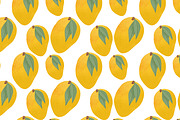 Mango hand drawn clip art, a Food Illustration by Thkatefox (Thumbnail 6 of 6)