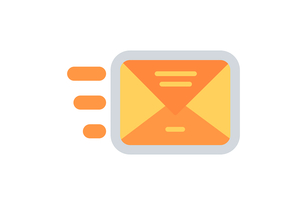 Mail Flat Icon, a Duotone Icon by Pexelpy (Photo 2 of 2)