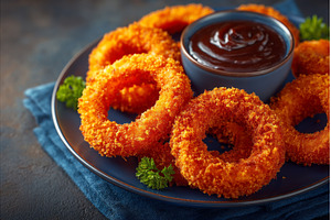 Squid rings that have been breaded, a Food & Drink Photo by ZinetroN