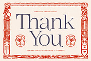 Megria Elegant Thin Serif Display, a Serif Font by timelesstype.co (Thumbnail 20 of 20)