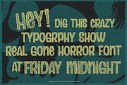 Cryptic Monster a Hallowen Font, a Blackletter Font by Rasiorise Studio (Thumbnail 5 of 12)