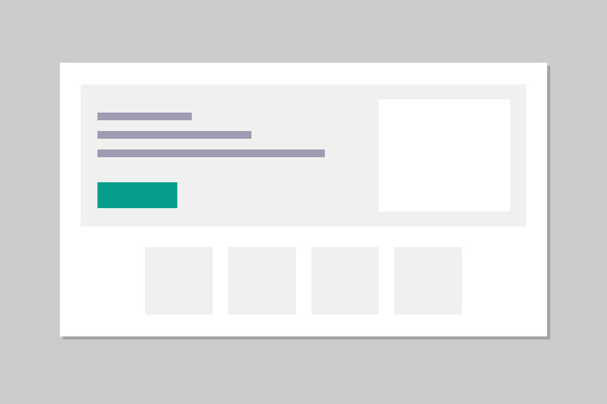 Web Landing Page Wireframe Set, a Landing Page Template by ContestDesign (Photo 4 of 10)