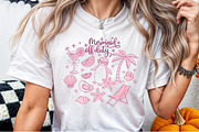 Summer Beach Mermaid off Duty Doodle, an Illustration by Sublimation Artist (Thumbnail 3 of 9)