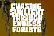 Jungle Remak - Display font, a Handwritten Font by Majelis Art (Thumbnail 2 of 7)