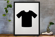 Shirt Silhouette SVG, an Object Illustration by newminddesign (Thumbnail 4 of 10)