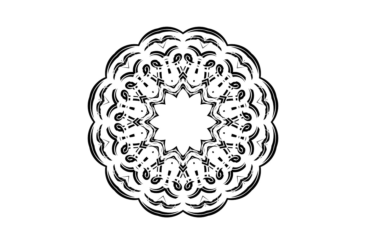 Decorative Mandala Digital Art Pack, a Decorative Illustration by NJ Himel (Photo 78 of 101)