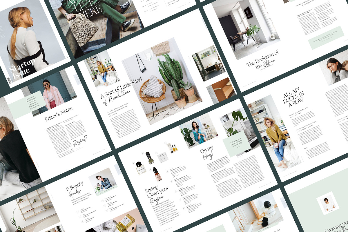 FIFTH Magazine Template, a Magazine Template by Studio Standard (Photo 2 of 12)