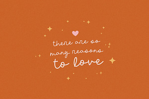 Script Font Duo A Little Of Love