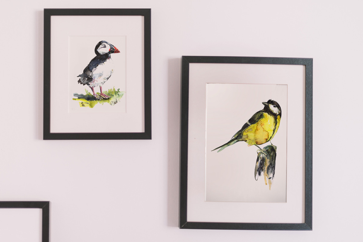 Birds watercolor illustrations, an Animal Illustration by Vero Arts (Photo 5 of 11)