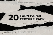Torn Paper Texture Pack, an Object Graphic by Partikusi Design (Thumbnail 1 of 3)