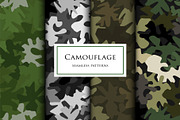 Camouflage seamless patterns set, a Pattern Graphic by ArchonDigitalShop (Thumbnail 5 of 8)