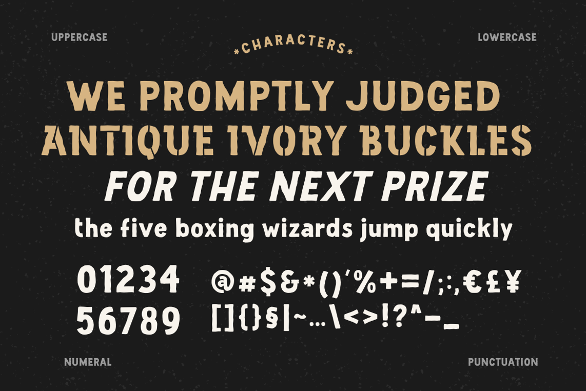 Heybrader | Vintage Font, a Sans Serif Font by LetterStuff Typefoundry (Photo 4 of 11)